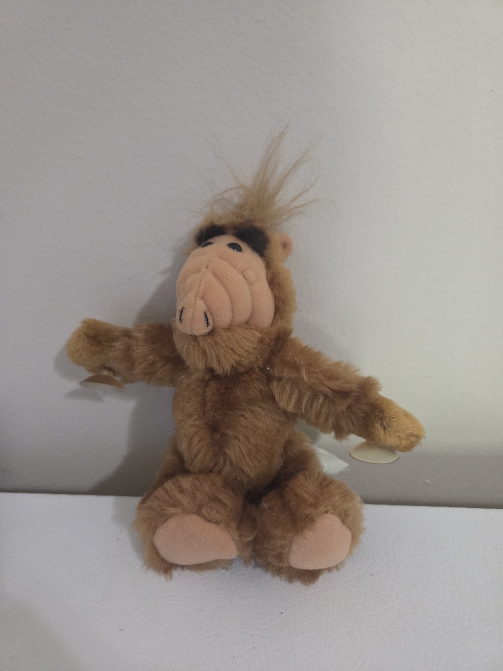 ALF Window Cling Suction Cup Doll Stuff Plush Stuffed Toy Vintage